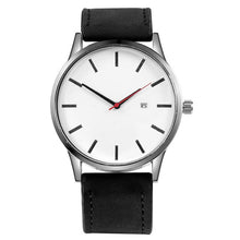 Load image into Gallery viewer, Relogio Masculino 2019 Men Quartz Watch Military Sport Wristwatch Leather Strap Mens Reloj Complete Calendar Watches Homme Saati